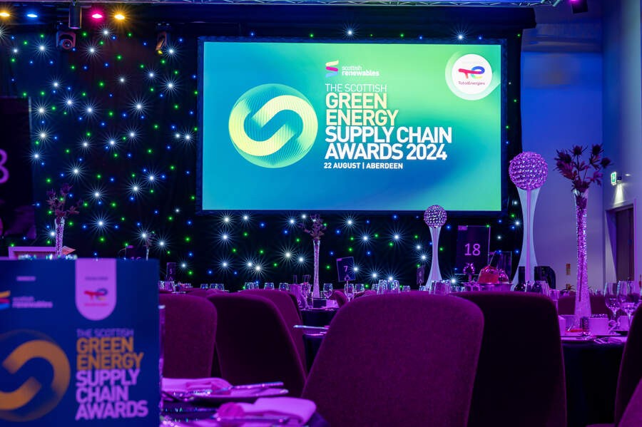 Winners announced at first ever awards dedicated to Scotland’s renewable energy supply chain